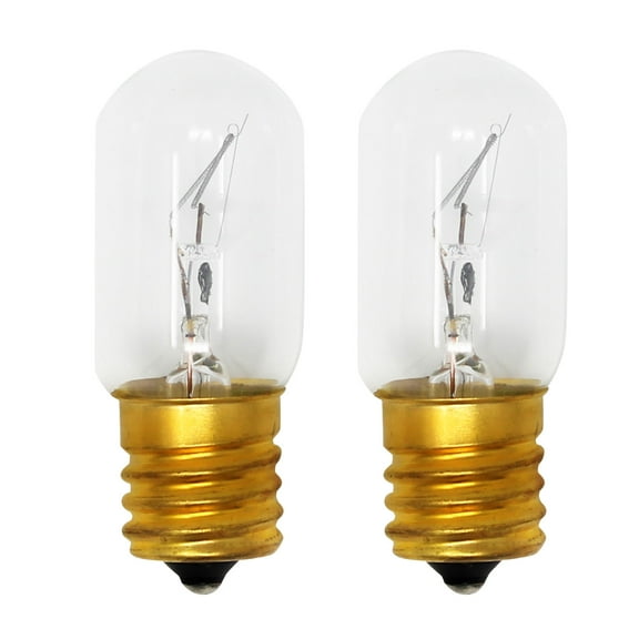 2-Pack Replacement Light Bulb for Amana AMV1150VAQ2 Microwave - Compatible Amana 8206232A Light Bulb