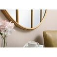 thumbnail image 5 of Metal windowpane mirror 36 inch in x 36 inch in Brass, 5 of 5