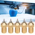 thumbnail image 2 of LYUMO 5Pcs 3D Printer Nozzle Set Brass with Stainless Steel Tips Removable Accessories,Removable Nozzle,3D Printer Nozzle Set, 2 of 8