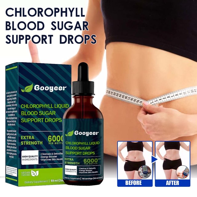 Chlorophyll Liquid Natural Solution, Removing Excess From The Body 59ml