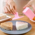 thumbnail image 5 of Onigiri Mold Triangle, 2 Pack Large Rice Ball Mold Sushi Makers, Japanese Rice Cooker Kit for Lunch Bento, 5 of 5
