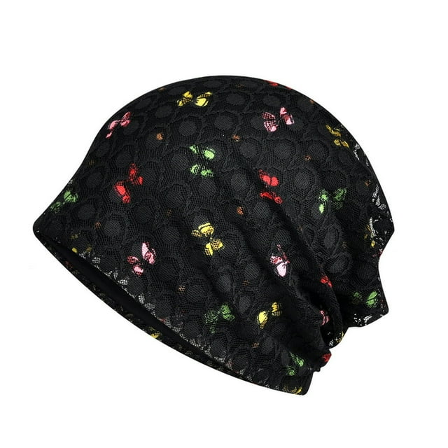 Bonnet Ample en Dentelle Papillon Coloré d'Été pour Femmes Bonnet de Maternité