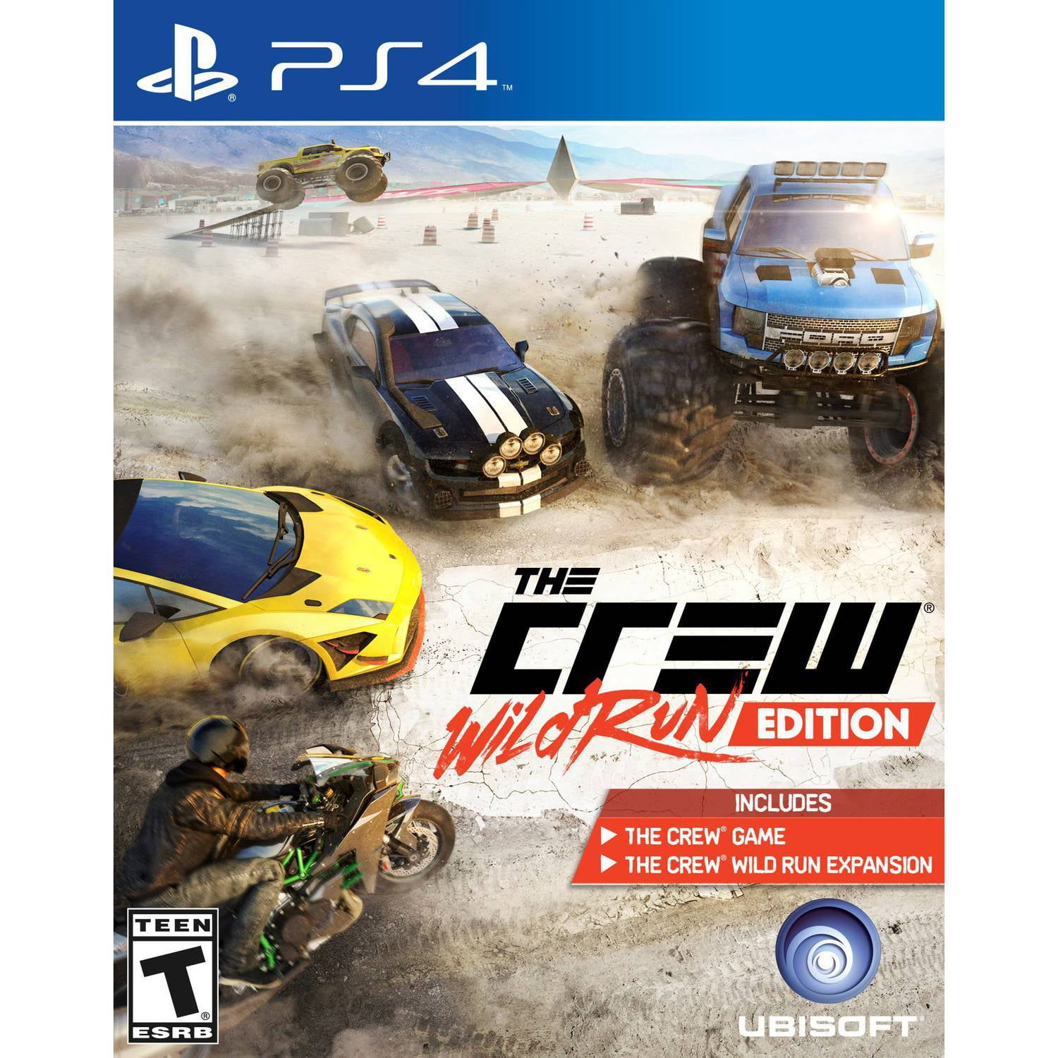 The Crew Wild Run Edition Ubisoft Playstation 4 Walmart Com