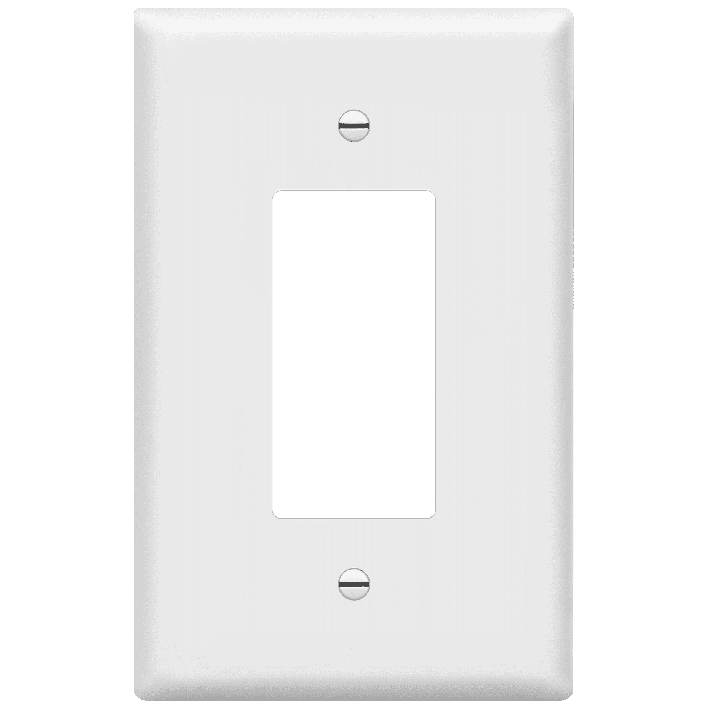 ENERLITES Oversized Decorator Wall Plate, Receptacle / Switch Wall