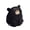 Black 1pc, variant on Farfi Wooden Bear Figurine Miniature Bear Statue Rustic Animal Tabletop Ornament for Bedroom Nursery Playroom Decor (Black 1pc)