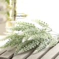 thumbnail image 5 of Artificial Flowers Lavender 4 Bundles Faux Plastic GRNSHTS Indoor Outdoor Lavender Greener Plants Lifelike Fake Flocking Lavender Bouquet for Wedding Home Office Patio Garden Decor (White), 5 of 14