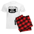 thumbnail image 6 of CafePress - Pot Head Men's Light Pajamas - Men's Light Loose Fit Cotton Pajama Set, 6 of 7