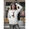 thumbnail image 3 of African Woman With A Vessel Hoodie Women -Image by Shutterstock, Female XX-Large, 3 of 4