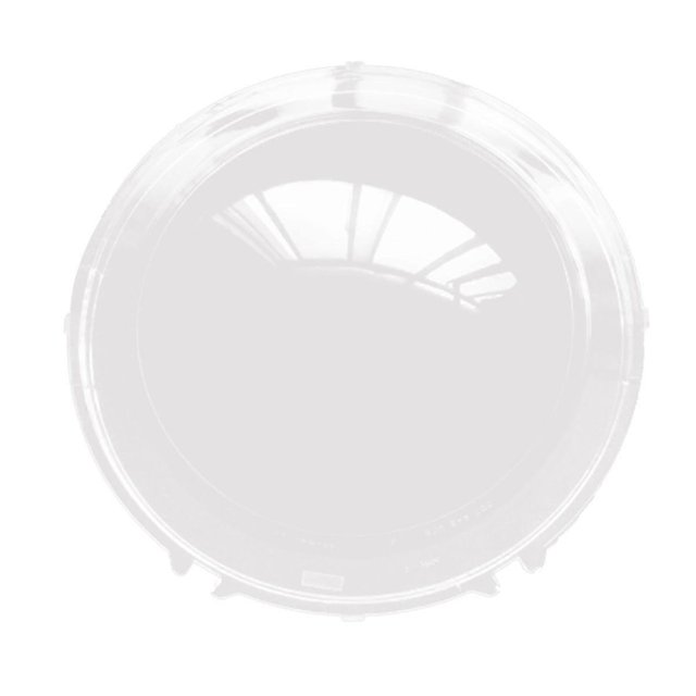 Car Front Headlight Lens Cover Transparent Mask Head Light Lamp Lamp Shell for Wrangler JL 2018-2024