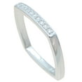 thumbnail image 2 of 925 Sterling Silver Wedding Bands for Women & Wedding Ring Make Great Valentines Gift for Women, 2 of 5