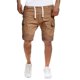 thumbnail image 1 of Txlixc Pantalones cortos de verano para hombres, pantalones cortos de cuerda de color sólido con bolsillos Txlixc moda, 1 of 7