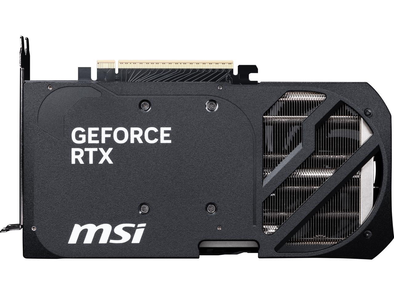 MSI GeForce RTX 5070 12G SHADOW 2X OC Graphics Card, 12GB GDDR7, DPx3, HDMIx1, DLSS 4