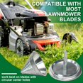 thumbnail image 3 of HeeHom Lawn Mower Blade Balancer for Balancing Blades After Sharpening, Metal Construction Tool Compatible with Most Models, Reduces Engine Vibration and Wear, 3 of 6