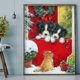 thumbnail image 3 of DIY taladro redondo completo diamante pintura Navidad cachorro hecho a mano decoración de habitación arte FLhrweasw Nuevo, 3 of 9