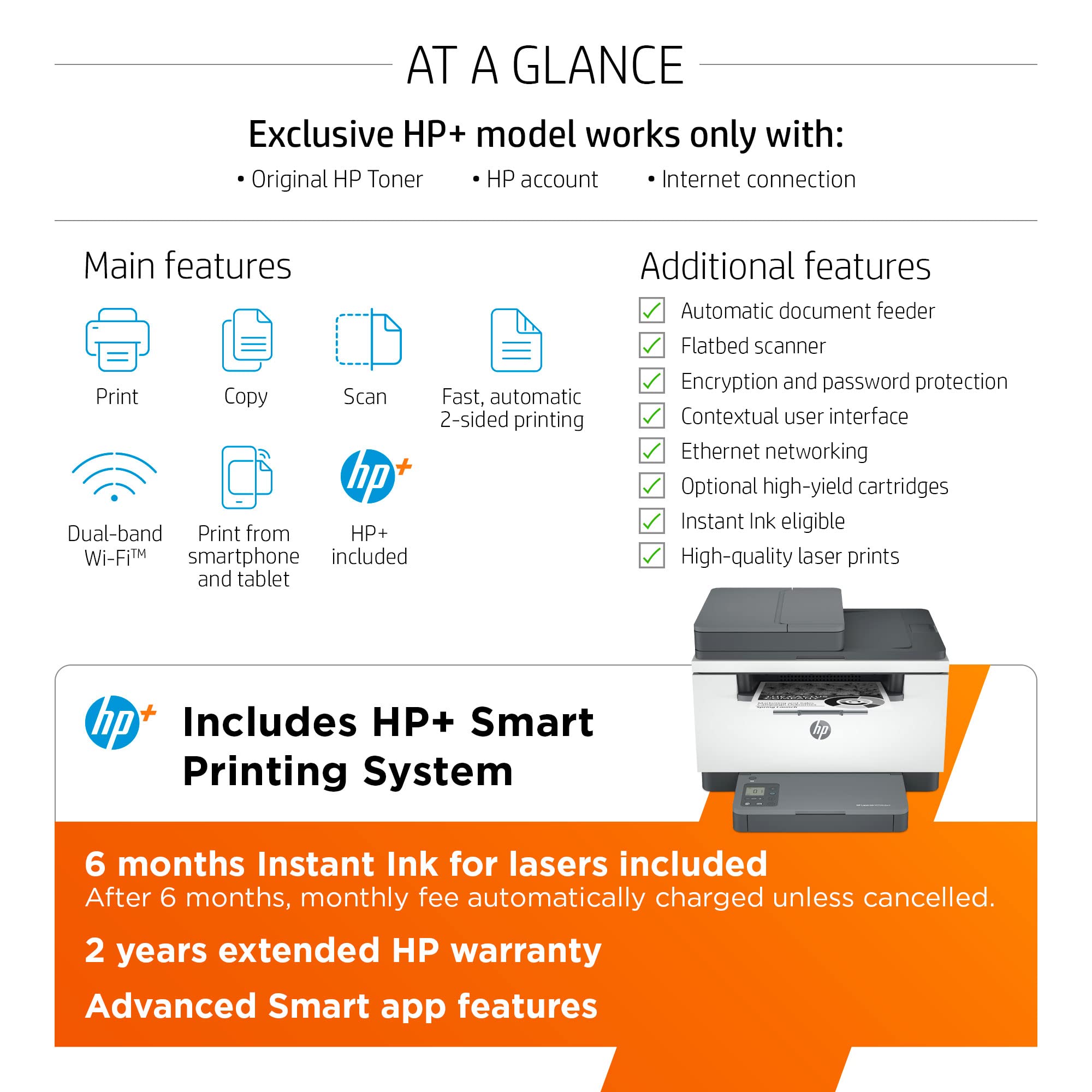 HP LaserJet MFP M234sdwe Wireless Laser Printer photo 7