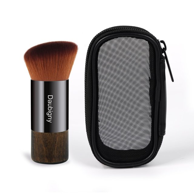 Brocha de base Daubigny Flat Top Kabuki para maquillaje líquido