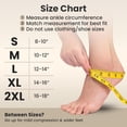 thumbnail image 2 of Ankle Compression Sleeve 30mmHg L Unisex Beige 20 For swelling 20-30 mmHg, 2 of 5