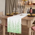 thumbnail image 2 of Table Runners 90 Inches Long Dress Scarves, Green Polka Dots Farmhouse Coffee/Dining/Kitchen Table Runner for Living Room, Watercolor Abstract Art 13x90 Inch, 2 of 9