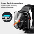 thumbnail image 2 of piezas Compatible con Apple Watch Protector de pantalla de vidrio templado Apple Watch Series 3 Protector de pantalla de 38 mm Vidrio laminado, para Series4 / 5 Vidrio protector de pantalla de vidrio, 2 of 8
