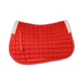 thumbnail image 1 of Manta de silla de montar , estera de silla de montar equina, protección de poliéster, cómoda almohadilla para montar a caballo, cojín de asiento para entrenamiento y competición Rojo, 1 of 8