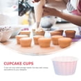 thumbnail image 4 of BRIGHTFUFU 50Set Cupcake Paper Cups Muffin Cups for Baking Assorted Color Round Shape, 4 of 8