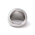 thumbnail image 3 of Non-Tarnish 304 Stainless Steel Chunky Dome Finger Ring for Men Women Stainless Steel Color US Size 6~9(16.5~18.9mm), 3 of 3