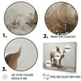 thumbnail image 3 of Designart "Artistry Of Pigs II" Animals Pig Floater Framed Wall Art Living Room, 3 of 5