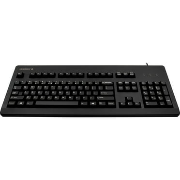 Cherry G80-3000LSCEU-2 104key Ps2/usb Keyb Blk 19.7in Accs Adp Crosspnt Keyswitches