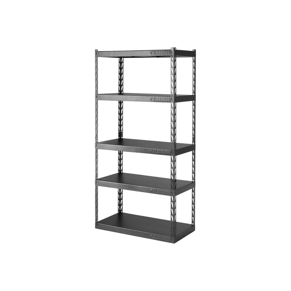 Gladiator EZ Connect Shelf rack 5 shelves steel hammered