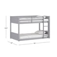 thumbnail image 5 of Hillsdale Capri Coastal Wood Twin over Twin Bunk Bed in Gray, 5 of 5
