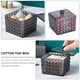 thumbnail image 4 of Caja de almacenamiento de bastoncillos de algodón, práctico soporte para almohadillas de algodón, caja de almacenamiento acrílica con tapa, 4 of 6