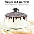 thumbnail image 3 of WHAMVOX 24pcs Graduation Centerpiece Picks Black Bamboo Cake Decoration for Graduation Celebrations, 3 of 6