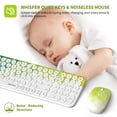thumbnail image 4 of Combo de teclado y ratón inalámbricos Mobifice Ultrafin, 4 of 9