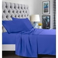 thumbnail image 5 of Silky-Soft 1800 Series-Wrinkle-Free 6-Piece Bed Sheet Set, Deep Pocket up to 16 inch - California King Royal Blue, 5 of 5