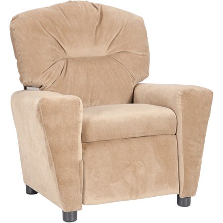 Flash Furniture Kids' Microfiber Recliner with Cup Holder, Multiple Colors
