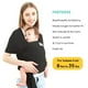 thumbnail image 3 of Acrabros Baby Wrap Carrier,Manos libres portabebés Sling,Ligero,Transpirable,Suavidad,Perfecto para bebés recién nacidos y bebés Regalo de ducha,Negro, 3 of 3