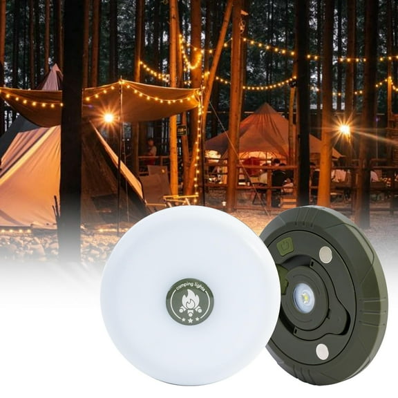 32.8ft Outdoor Camping Tape Light String, 2 in 1 Outdoor Portable Telescopic Light String with 5 Lighting Modes for Camping, Warm Light Version with Magnets for Party