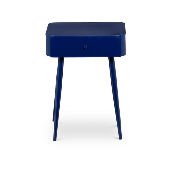 Meridian Furniture Rylan Navy Metal Night Stand