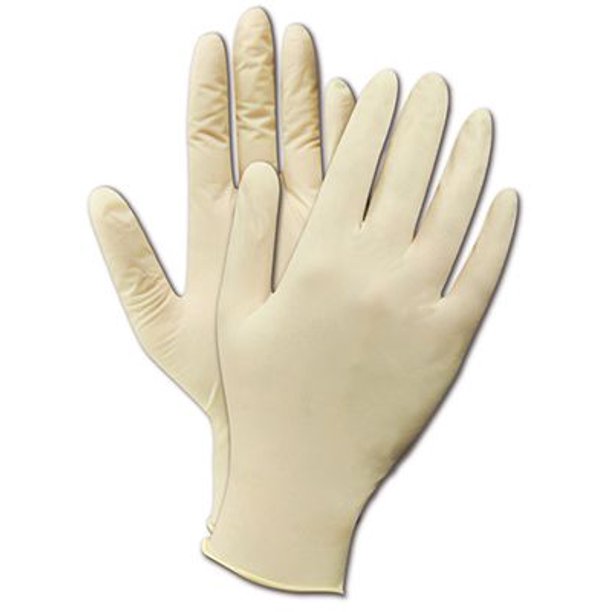 Magid Glove & Safety Mfg AG44100TXL Latex Disposable Gloves, Lightly