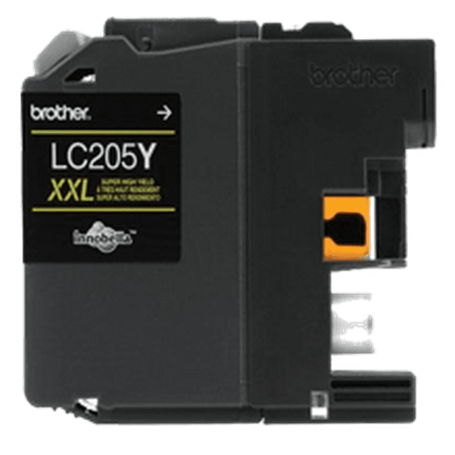 Brother LC205Y-XXL INK / INKJET Extra High Yield Cartridge Yellow for Brother MFC-J4620DW