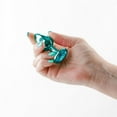 thumbnail image 4 of Rear Assets Aluminum Anal Plug, Small, Teal, 4 of 5