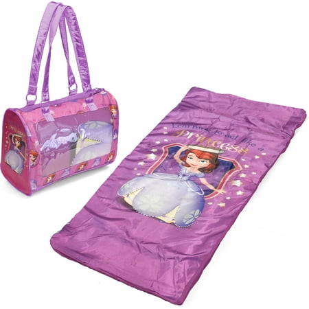 Disney Sofia the First Toddler Sleepover Set/Nap Mat with Duffle