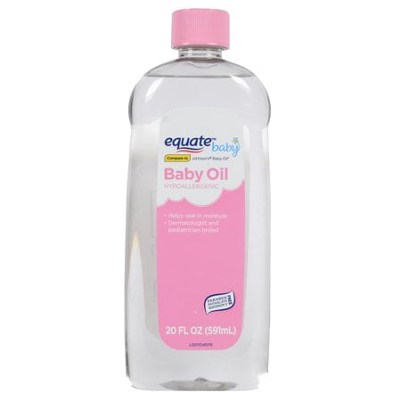 equate baby oil gel
