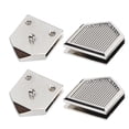 thumbnail image 4 of Hebilla decorativa de metal, 4 juegos de hebillas de metal decorativas de metal optimizadas para la excelencia, 4 of 12