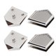 thumbnail image 5 of Hebilla decorativa de metal ANGGREK para Bolsas de bricolaje 08 x 1 pulgada, 5 of 8
