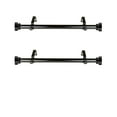 thumbnail image 2 of Acer Double Curtain Rod 1" OD 66-120 inch - Satin Nickel, 2 of 2