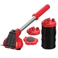 thumbnail image 2 of Elevador de muebles Mega Maxx con 4 rodillos rojos, carga de 300 kg, 2 of 8