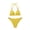 Yellow, variant on Staron Women's Bikini Swimsuit Set Push Up Padded Triangle Two Piece High Cut Bathing Suit for Beach Vacation Pool Party, Pink S