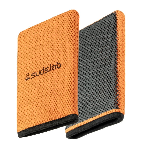 SudsLab SC Clay Mitt for Car Detailing - Remove Paint Overspray, Water Spots, Tree Sap, Rail Dust from Paint, Glass, Plastic Surfaces