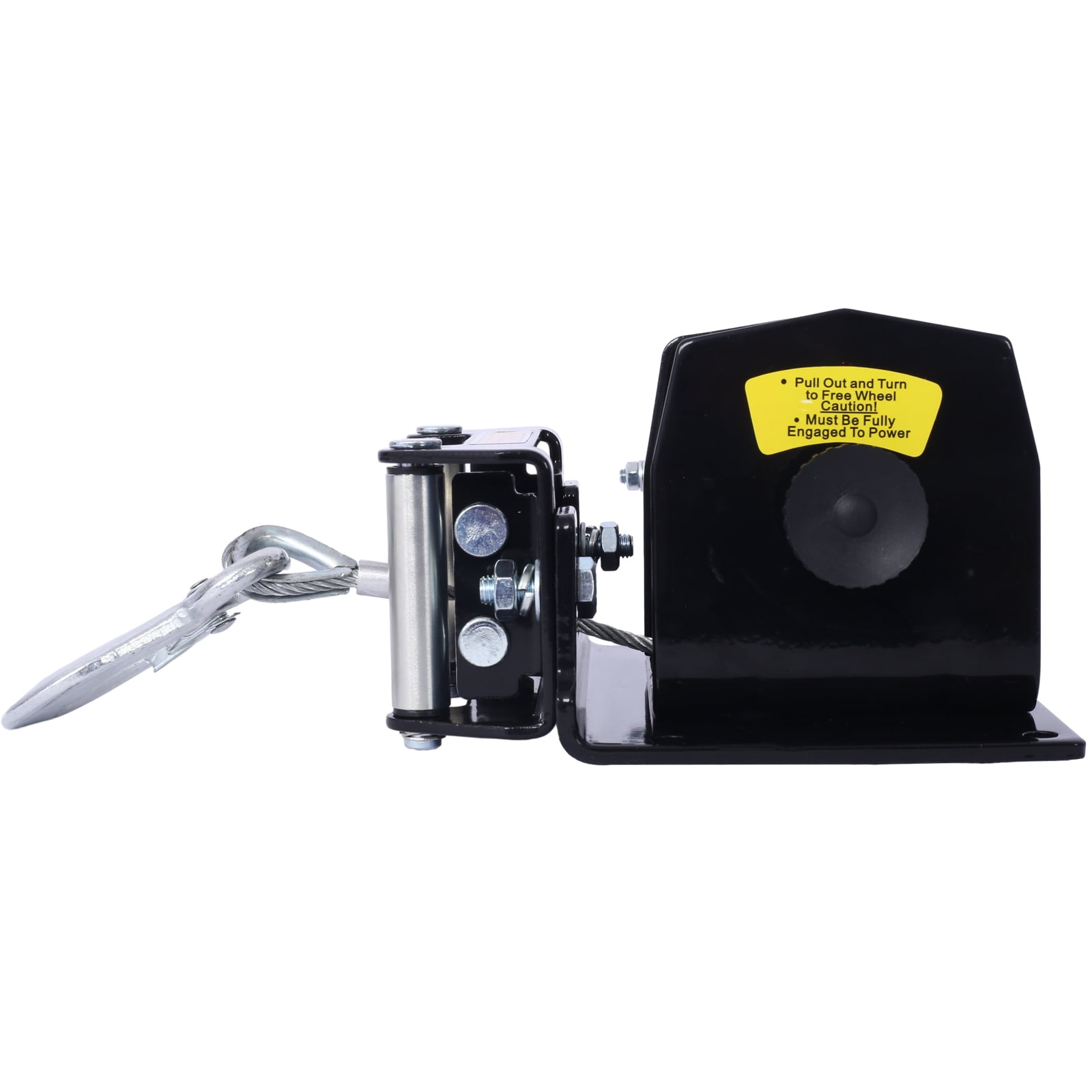 2000lb 12V ATV/UTV Electric Winch, Off-Road Waterproof Steel Cable Winch for ATV UTV Towing Trailer Winch